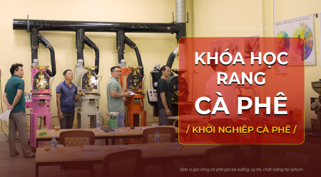 Khóa học rang cà phê 